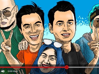 Raffi Ahmad-Atta Halilintar, 5 Youtuber RI Gaji Tertinggi