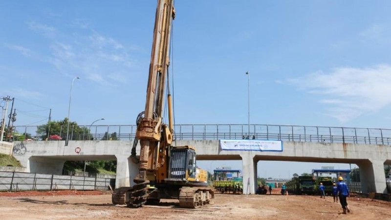 Jalan Tol Cinere - Jagorawi (Cijago) Seksi 3, Kukusan - Cinere Sepanjang 5,44 km Mulai Konstruksi. (Dok: PUPR)