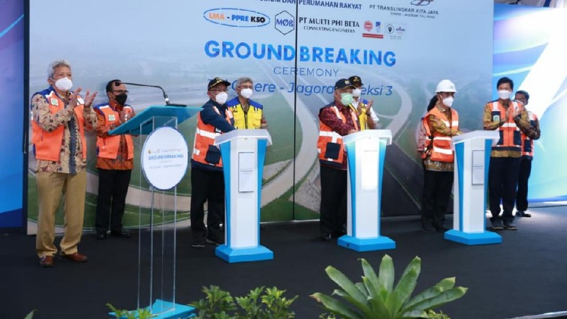 Jalan Tol Cinere - Jagorawi (Cijago) Seksi 3, Kukusan - Cinere Sepanjang 5,44 km Mulai Konstruksi. (Dok: PUPR)