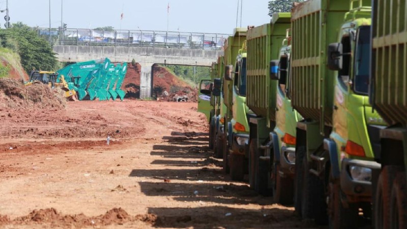 Jalan Tol Cinere - Jagorawi (Cijago) Seksi 3, Kukusan - Cinere Sepanjang 5,44 km Mulai Konstruksi. (Dok: PUPR)