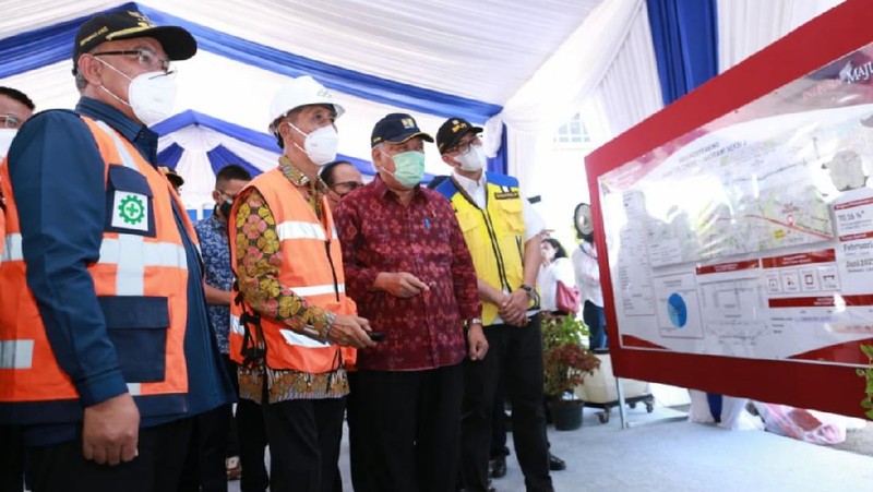 Jalan Tol Cinere - Jagorawi (Cijago) Seksi 3, Kukusan - Cinere Sepanjang 5,44 km Mulai Konstruksi. (Dok: PUPR)