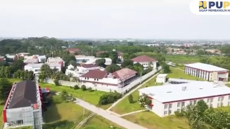 Kawasan Kebun Raya Cibinong. (Tangkapan layar Twitter Kementerian PUPR)