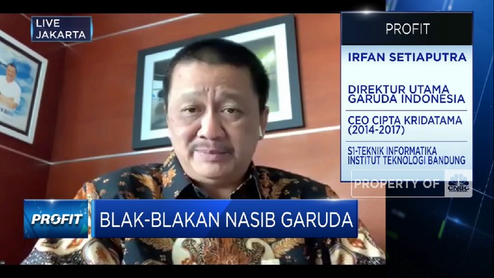 Penjelasan Irfan Setiaputra Soal Kondisi Garuda Indonesia (CNBC Indonesia TV) Penjelasan Irfan Setiaputra Soal Kondisi Garuda Indonesia (CNBC Indonesia TV)