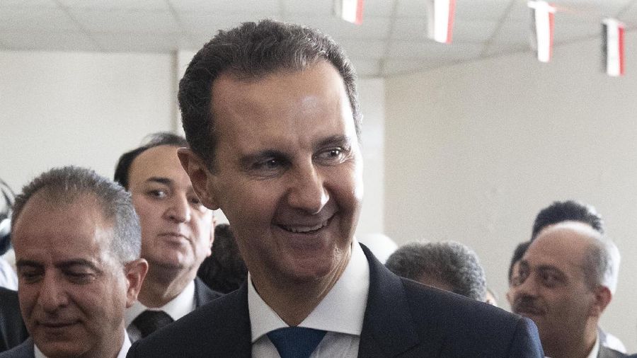 Presiden Suriah Bashar al-Assad. (AP/Hassan Ammar)