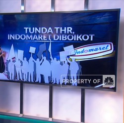 Tunda THR, Indomaret Diboikot
