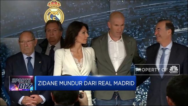 Zinedine Zidane Pamit Dari Real Madrid