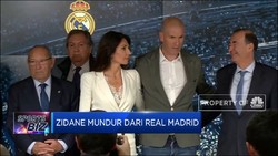 Zinedine Zidane Pamit dari Real Madrid