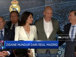 Zinedine Zidane Pamit dari Real Madrid