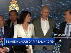 Zinedine Zidane Pamit dari Real Madrid