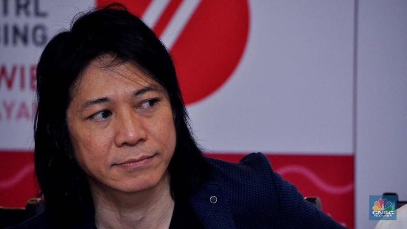 Abdee 'Slank' (File Photo/CNBC Indonesia/Muhammad Sabki)