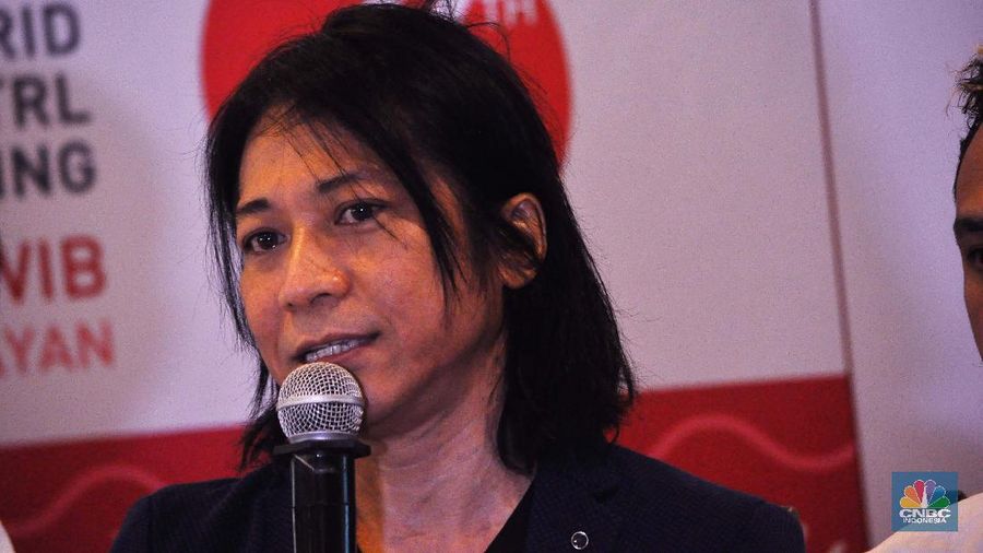 Abdee 'Slank' (File Photo/CNBC Indonesia/Muhammad Sabki)