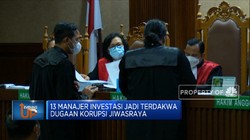 13 Terdakwa Manajer Investasi Jalani Sidang Jiwasraya