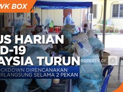 Jelang Lockdown di Malaysia, Kasus Harian Corona Turun