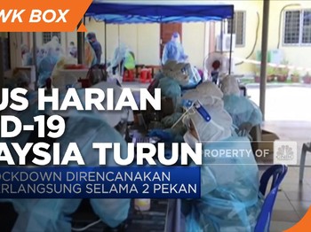 Jelang Lockdown di Malaysia, Kasus Harian Corona Turun
