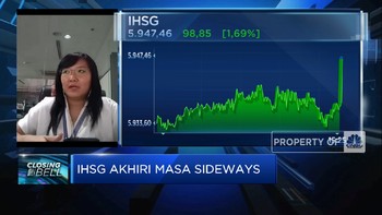Menguat Lebih Dari 1%, IHSG Ditutup di Level 5.900-an
