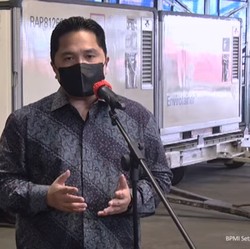 Kode Keras dari Erick, Bikin Saham Konstruksi Bergerak Liar