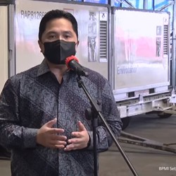 Erick Thohir Bicara Soal Vaksin Made in RI, Kapan Digunakan?