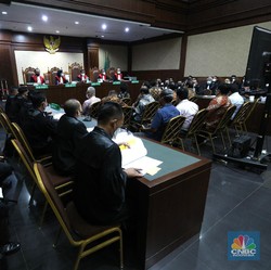 Ada Hotman Paris, Ini Penampakan Sidang 13 MI Kasus Jiwasraya