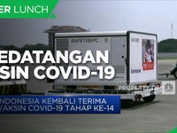 Vaksin Covid-19 Tahap ke-14 Tiba di Indonesia