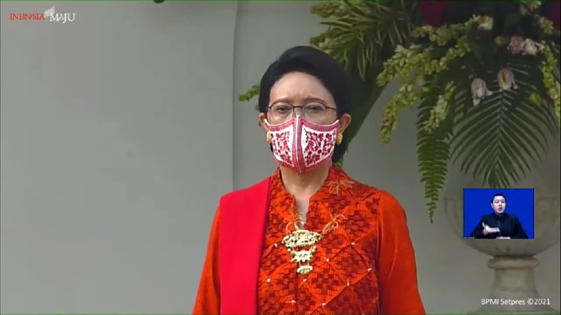 Upacara Peringatan Hari Lahir Pancasila Tahun 2021, Istana Kepresidenan Bogor, 1 Juni 2021