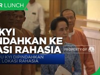 Junta Militer Pindahkan Aung San Suu Kyi ke Lokasi Rahasia