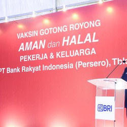 Demi Capai Herd Immunity, BRI Gelar Vaksinasi Gotong Royong