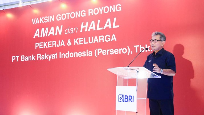BRI Gelar Program Vaksinasi Gotong Royong untuk Karyawan dan Keluarganya. (Dok. BRI) BRI Gelar Program Vaksinasi Gotong Royong untuk Karyawan dan Keluarganya. (Dok. BRI)