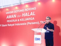 Demi Capai Herd Immunity, BRI Gelar Vaksinasi Gotong Royong