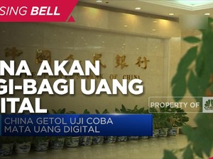 China Akan Bagikan Uang Digital Lewat Undian & Lotre
