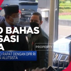 Prabowo Rapat Dengan DPR RI Bahas Modernisasi Alutsista RI