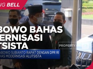 Prabowo Rapat Dengan DPR RI Bahas Modernisasi Alutsista RI