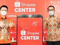Ridwan Kamil Gandeng Shopee Percepat UMKM Jabar Go Digital