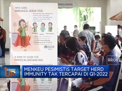 Sri Mulyani Pesimistis Soal Target Herd Immunity pada Q2-2022