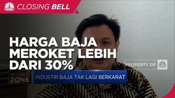 Supply Terdistrupsi Pandemi, Harga Baja Meroket di Atas 30%