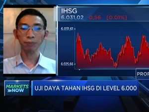 Lanjutkan Penguatan, IHSG Diproyeksi Bertahan di Level 6.000