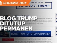 Blog Trump Ditutup Permanen