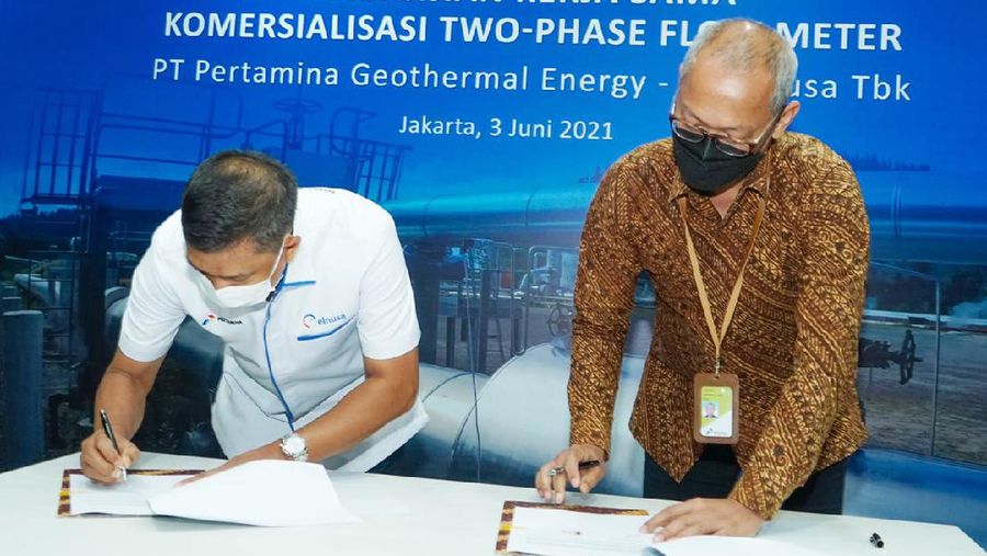 Sinergi PGE dan ELNUSA Tingkatkan Kerjasama Pengembangan Teknologi Geothermal (Ist)