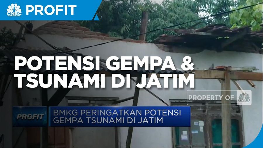 BMKG Peringatkan Potensi Gempa Tsunami di Jatim