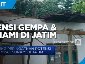 BMKG Peringatkan Potensi Gempa Tsunami di Jatim