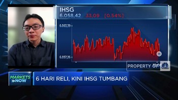 Isu Tapering Off Menguat, IHSG Sesi I Ditutup di Zona Merah