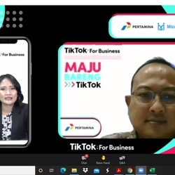Literasi UMKM, Pertamina Dukung Program #MajuBarengTikTok