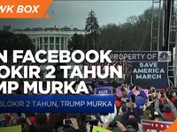 Akun Diblokir Facebook Selama 2 Tahun, Trump Murka