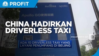 China Resmi Hadirkan Driverless Taxi