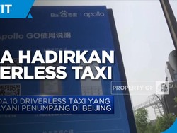 China Resmi Hadirkan Driverless Taxi