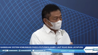 Direktur Utama Telkom Indonesia, Ririek Adriansyah (Tangkapan Layar Youtube Kemkominfo TV)