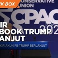 Langgar Aturan, Facebook Blokir Akun Trump 2 Tahun