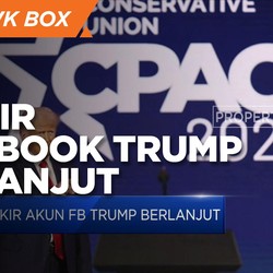 Langgar Aturan, Facebook Blokir Akun Trump 2 Tahun
