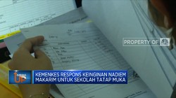Kemenkes Respons Keinginan Nadiem Untuk Sekolah Tatap Muka