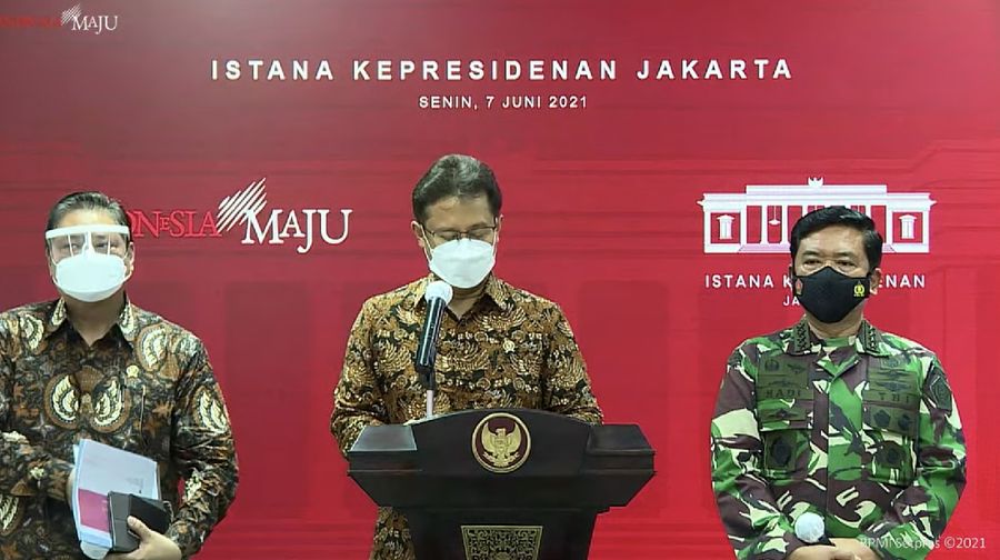 Menteri Kesehatan (Menkes), Budi Gunadi Sadikin (Tangkapan Layar Youtube Sekretariat Presiden)