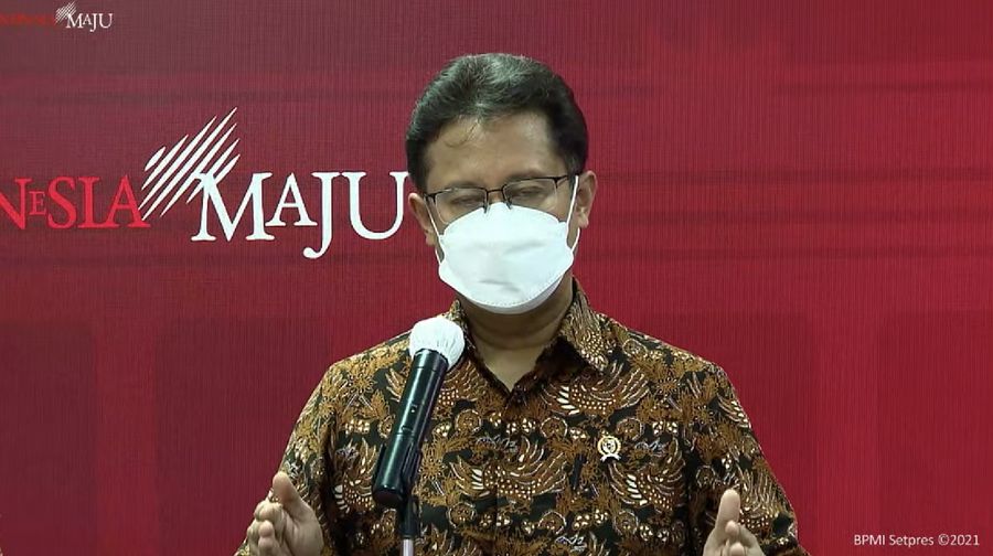 Menteri Kesehatan (Menkes), Budi Gunadi Sadikin (Tangkapan Layar Youtube Sekretariat Presiden)